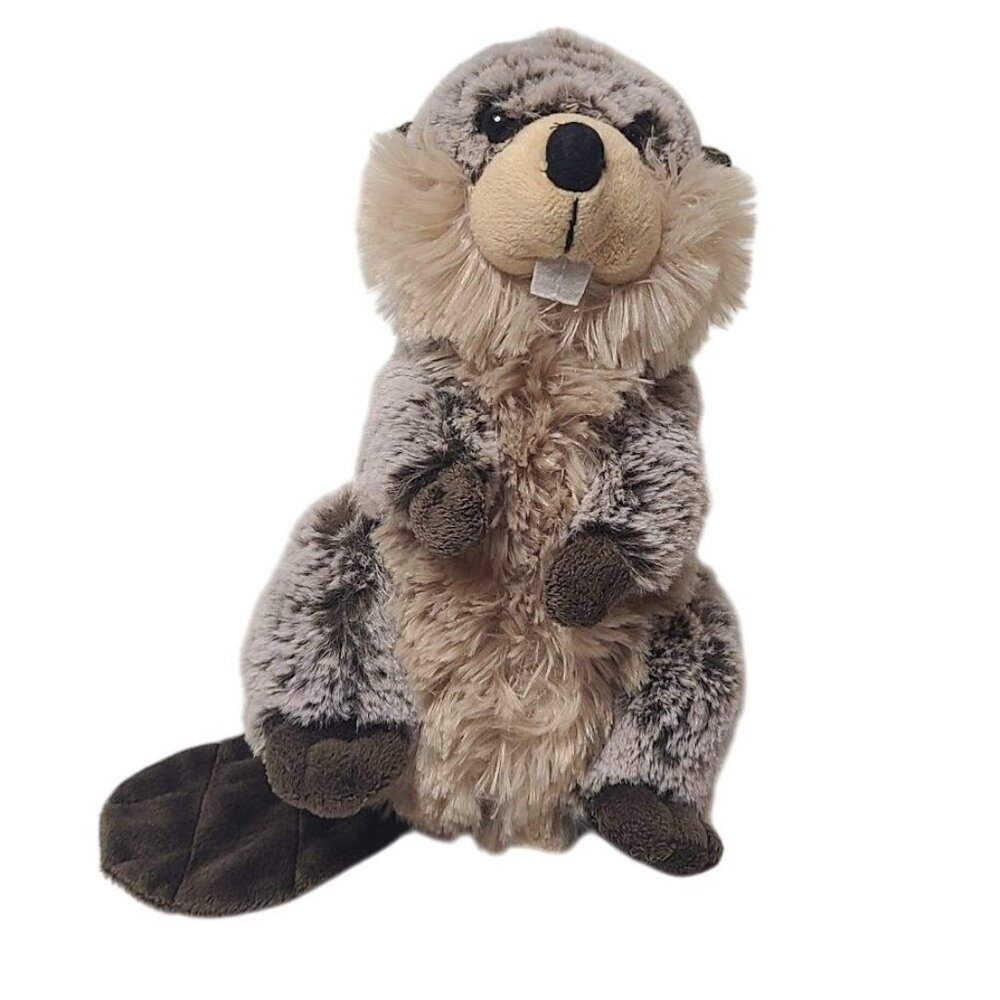 Giftable World 8" Plush Beaver Stuffed Animal Brown